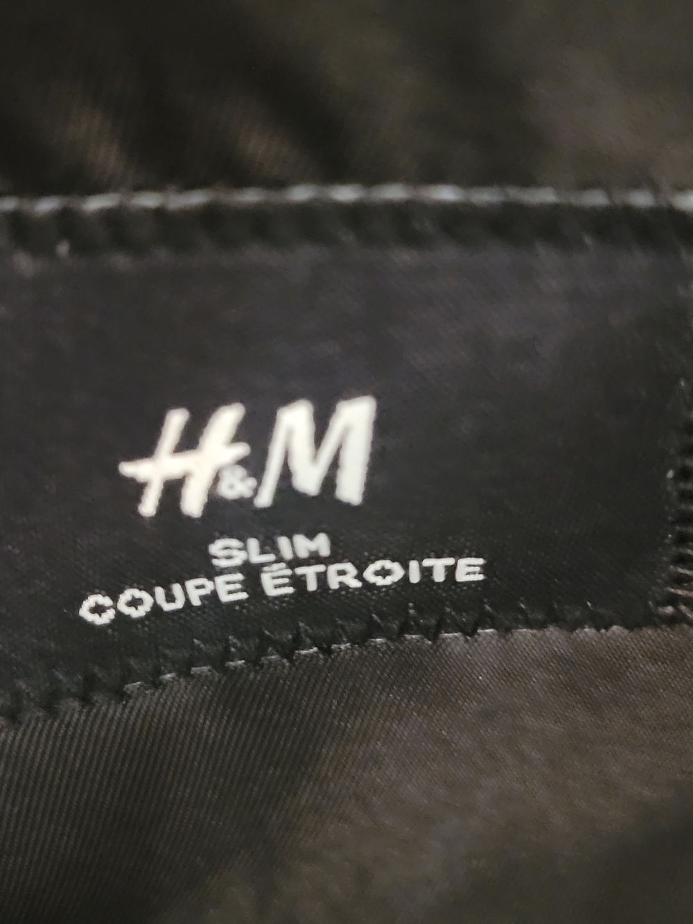 H&M Men's Black Slim Fit Single-Breasted Blazer - Picture 7 of 7
